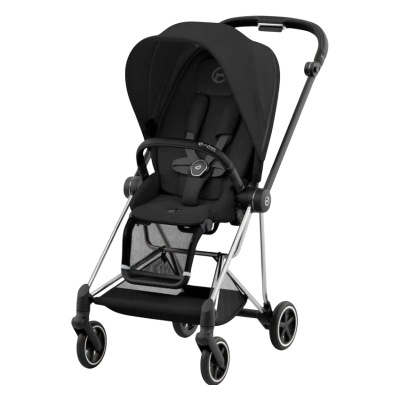 Прогулочная коляска Cybex Mios III Chrome Black Sepia Black